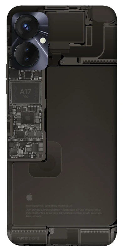 Чехол на TECNO Spark 9 Pro iPhone 17 фото 1 из 1