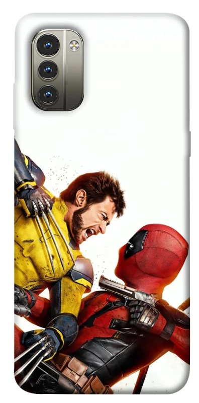 Чехол на Nokia G11 Deadpool and Wolverine фото 1 из 1