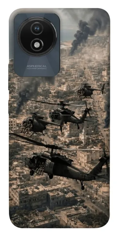 Чехол на Vivo Y02 Black hawk фото 1 из 1
