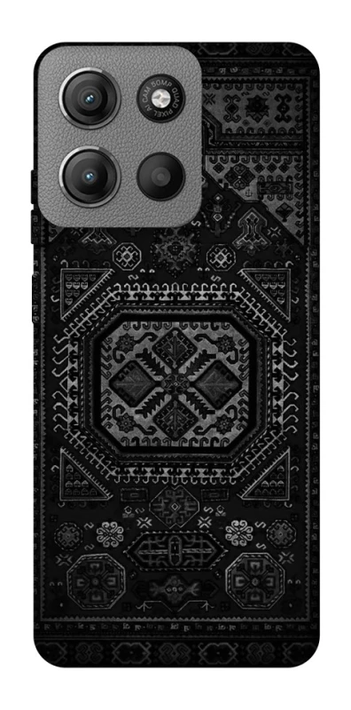 Чехол на Motorola Moto G15 4G Черный ковер фото 1 из 1