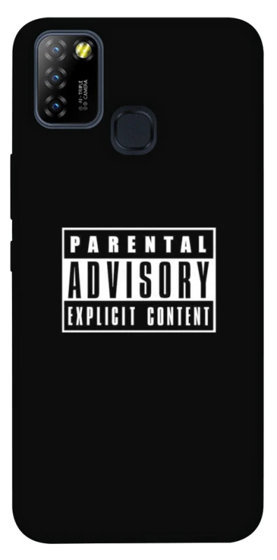 Чохол на Infinix Hot 10 Lite Parental Advisory Label фото 1 Чохол на Infinix Hot 10 Lite Parental Advisory Label фото 1 з 1