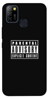Чохол на Infinix Hot 10 Lite Parental Advisory Label фото 1 Чохол на Infinix Hot 10 Lite Parental Advisory Label фото 1 з 1
