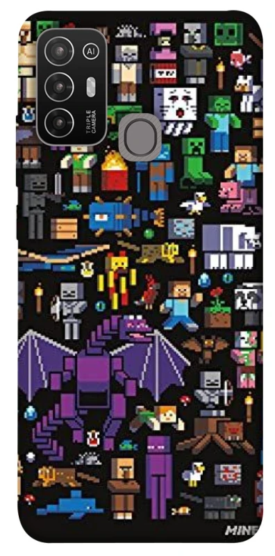 Чехол на ZTE Blade A52 Minecraft v5 фото 1 из 1