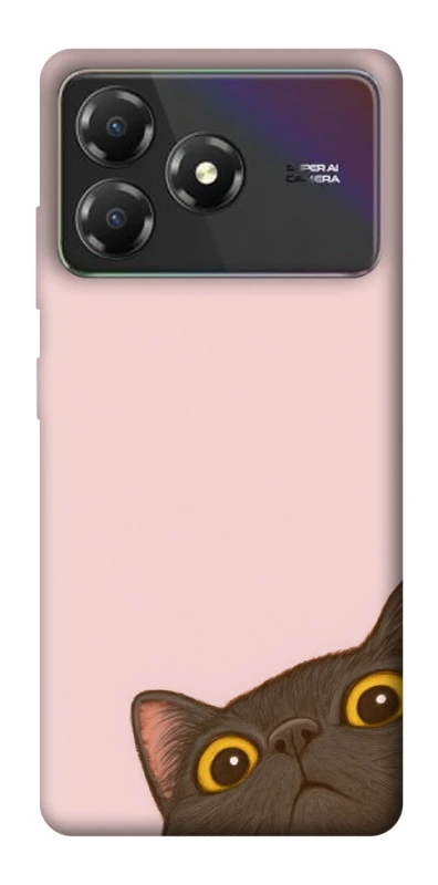 Чохол на ZTE Blade A36 Peeping cat фото 1 з 1