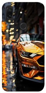 Чохол на Xiaomi Redmi 7 Golden sports car фото 1 з 1
