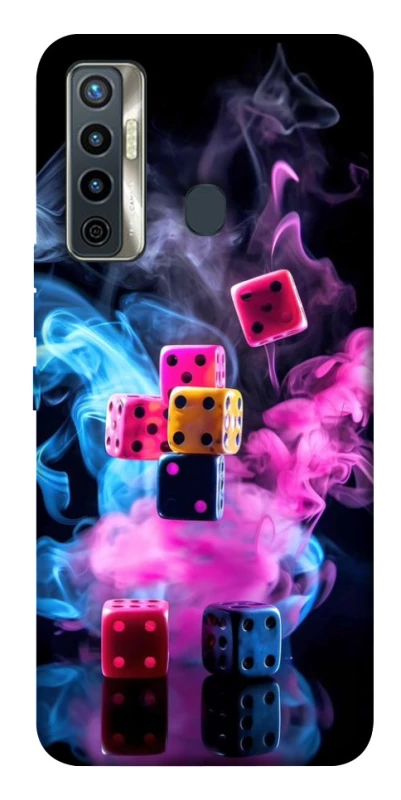 Чехол на TECNO Camon 17 Игральные кости фото 1 из 1