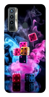 Чехол на TECNO Camon 17 Игральные кости фото 1 из 1