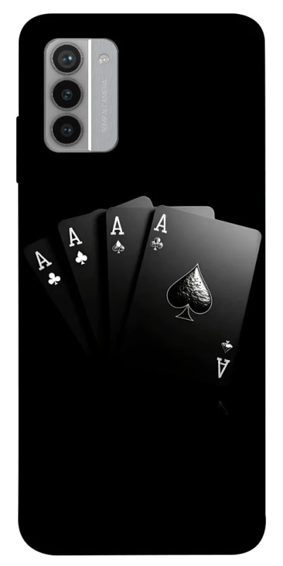 Чехол на Nokia G42 Black Cards фото 1 из 1