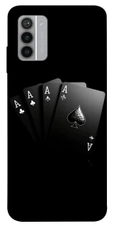 Чехол на Nokia G42 Black Cards фото 1 из 1