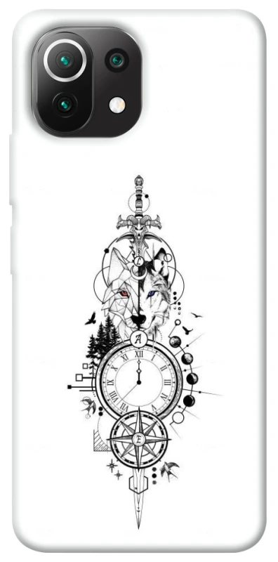 Чохол на Xiaomi Mi 11 Lite Tattoo ver.8 фото 1 з 1