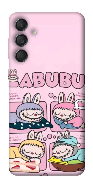 Чохол на Samsung Galaxy M55 Labubu Dreams Collage фото 1 з 1