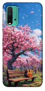 Чехол на Xiaomi Redmi Note 9 4G / Redmi 9 Power Sakura фото 1 из 1