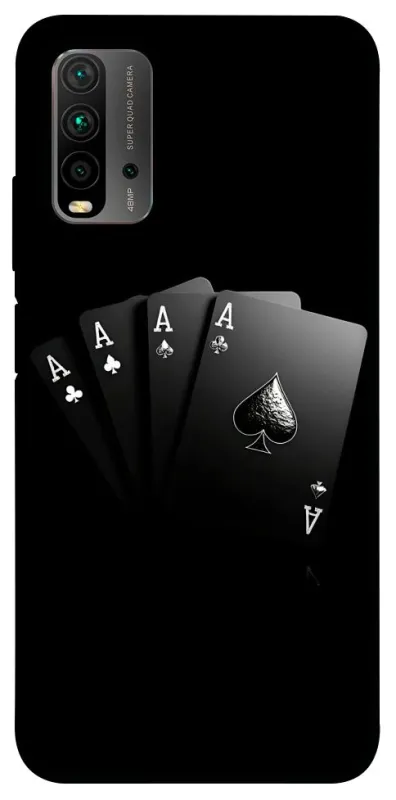 Чохол на Xiaomi Redmi 9T Black Cards фото 1 з 1