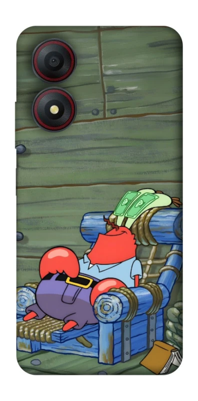 Чохол на ZTE Blade A34 4G Mr.Krabs фото 1 з 1