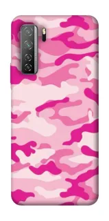 Чехол на Huawei Nova 7 SE camouflage pink фото 1 из 1