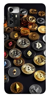 Чехол на ZTE Blade A72 Many coins фото 1 из 1
