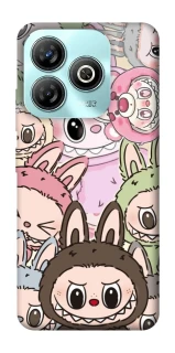 Чохол на ZTE Blade A75 4G All Labubu 3 фото 1 з 1