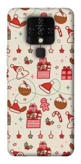 Чохол на TECNO Camon 16 SE Новорічний v14 фото 1 з 1