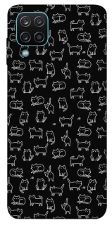Чохол на Samsung Galaxy M12 Black Cats фото 1 з 1