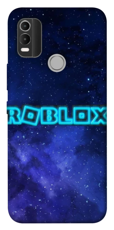 Чохол на Nokia C21 Plus Roblox Space Logo Blue фото 1 з 1
