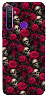 Чехол на Realme 5 Черепа и розы фото 1 из 1