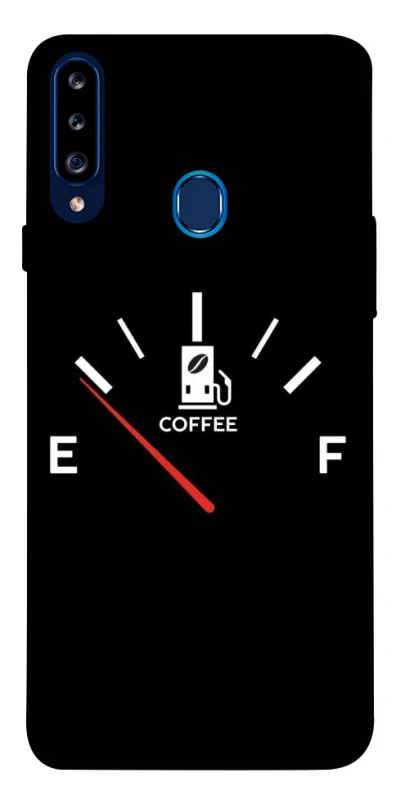 Чехол на Samsung Galaxy A20s Сoffee speedometer фото 1 из 1