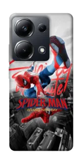 Чехол на Xiaomi Poco M6 Pro 4G Spider Man ver.1 фото 1 из 1