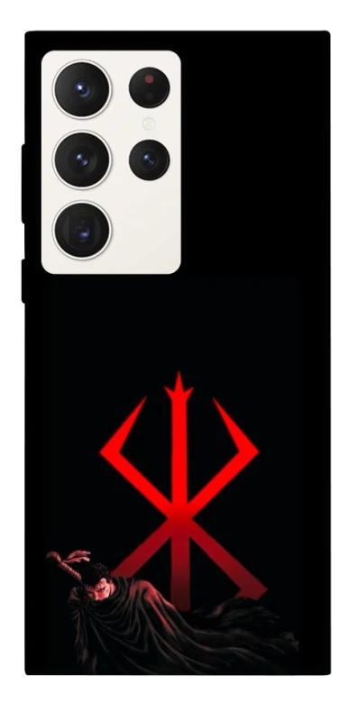 Чохол на Samsung Galaxy S23 Ultra Berserk Red Logo фото 1 з 1