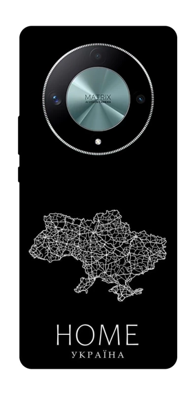 Чохол на Huawei Magic6 Lite Ukraine black map фото 1 з 1