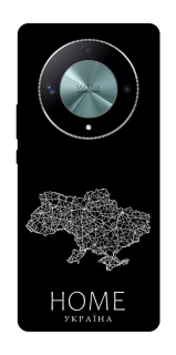 Чохол на Huawei Magic6 Lite Ukraine black map фото 1 з 1