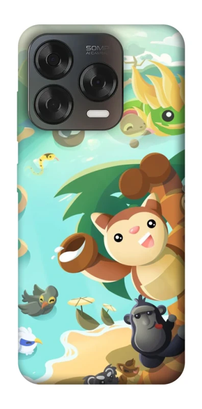 Чехол на ZTE Blade V70 Design Adopt Me Tropical Adventure фото 2 из 2