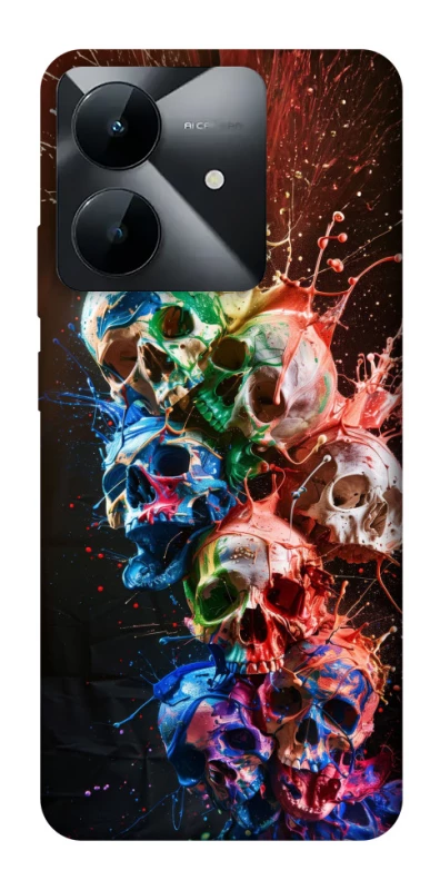Чохол на Realme Note 60x Skulls фото 1 з 1
