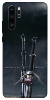 Чехол на Huawei P30 Pro Мечи Ведьмака фото 1 из 1