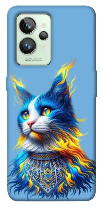 Чохол на Realme GT2 Кіт патріот фото 1 з 1