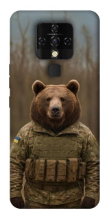 Чохол на TECNO Camon 16 SE Ведмідь захисник фото 1 з 1