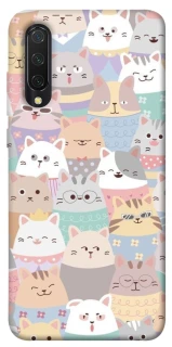 Чохол на Xiaomi Mi CC9 / Mi 9 Lite Funny Kittens ver.2 фото 1 з 1