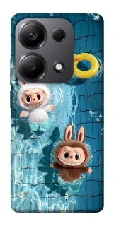 Чохол на Xiaomi Redmi Note 13 Pro 5G Labubu in the pool фото 1 з 1