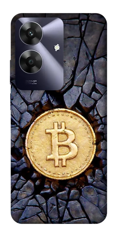 Чохол на Realme Note 60 Bitcoin cracks фото 1 з 1
