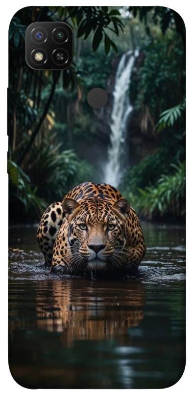 Чохол на Xiaomi Redmi 9C Leopard in water фото 1 з 1