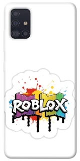 Чехол на Samsung Galaxy A51 Roblox logo ver.1 фото 1 из 1