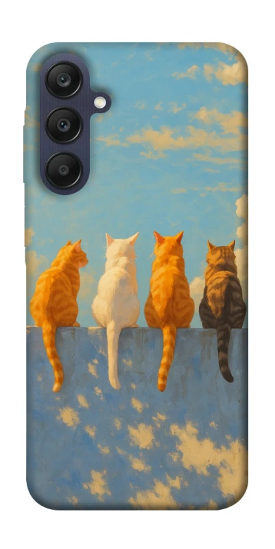 Чохол на Samsung Galaxy A25 5G cats on wall фото 1 з 1