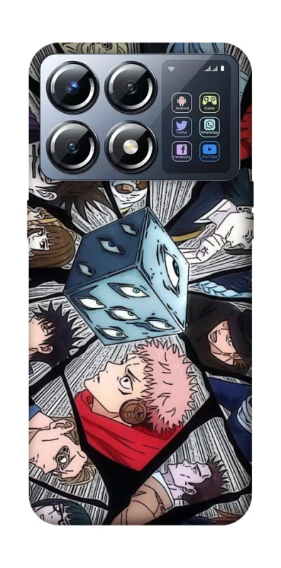 Чохол на Xiaomi POCO X8 Pro jujutsu kaisen v4 фото 1 з 1