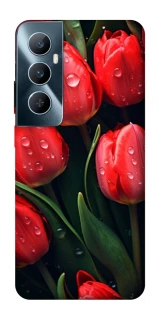 Чохол на Realme C65 4G Червоні тюльпани фото 1 Чохол на Realme C65 4G Червоні тюльпани фото 1 з 1