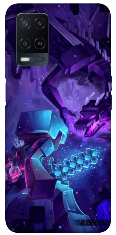 Чохол на Oppo A54 4G Minecraft dragon фото 1 з 1