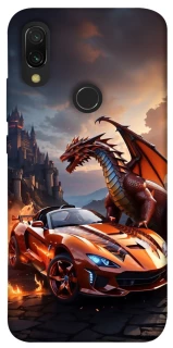 Чохол на Xiaomi Redmi 7 Сar and dragon фото 1 з 1