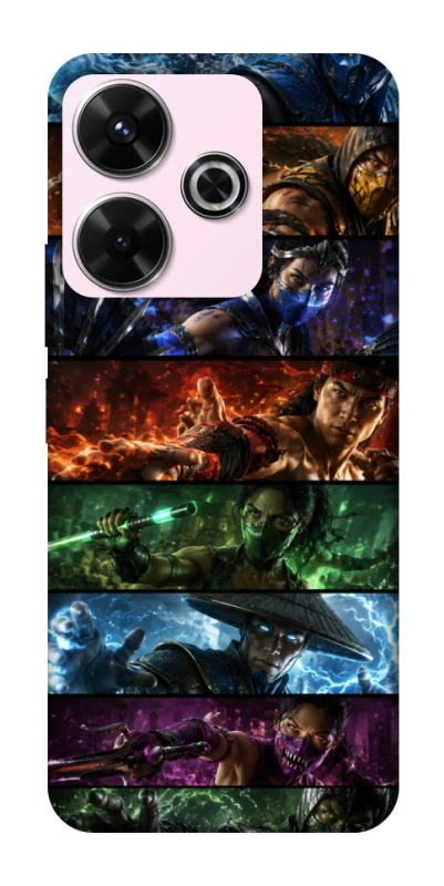 Чехол на Xiaomi Redmi 13 4G Mortal Kombat ver.2 фото 1 из 1