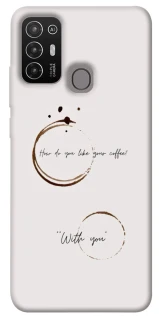 Чехол на ZTE Blade A52 Coffee with you фото 1 из 1
