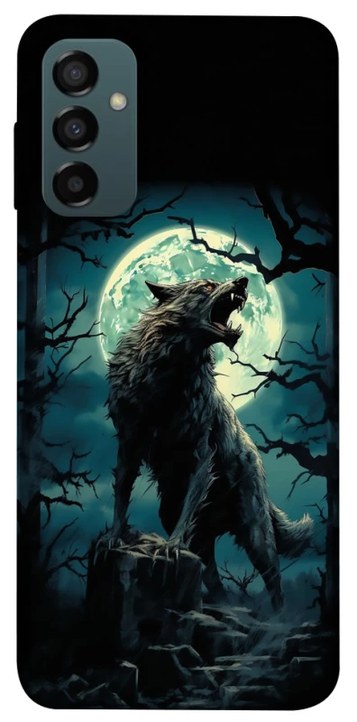 Чехол на Samsung Galaxy M14 5G Волк под луной фото 1 из 1