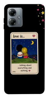 Чехол на Motorola Moto G14 Love is ver.6 фото 1 из 1