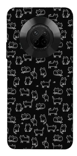 Чохол на Huawei Y9a Black Cats фото 1 з 1